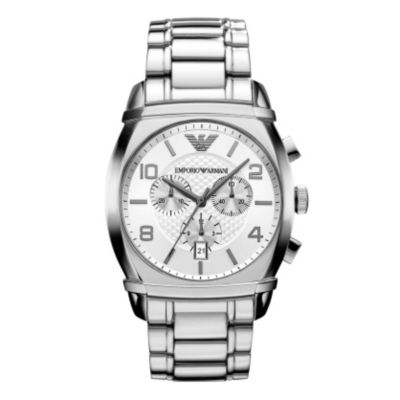 Emporio Armani stainless steel bracelet watch