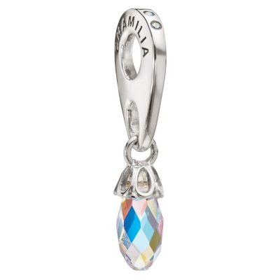 Chamilia Briolette silver Swarovski crystal charm - Product number 9023844