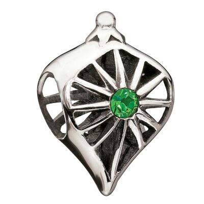 Chamilia silver glorious fern Swarovski bead - Product number 9024085