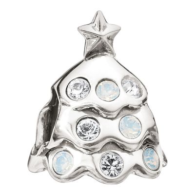 Chamilia silver O' Tannenbaum Swarovski crystal bead - Product number 9024093