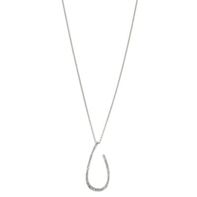 Chamilia silver Love drop Swarovski necklace