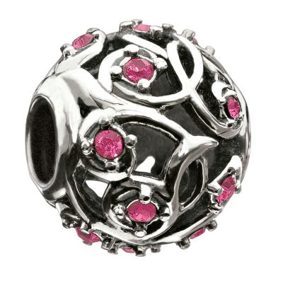 Chamilia Fuschia Vine Leaves Bead - Product number 9024603