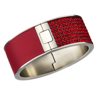 Swarovski Intervalle red crystal bangle - Product number 9025227
