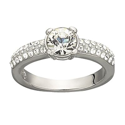 Swarovski dazzle ring - size L 1/2