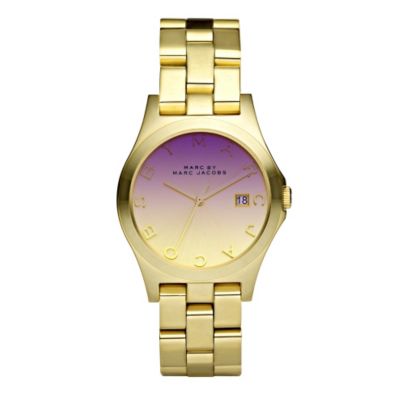 Marc By Marc Jacobs gradient crystal gold plated watch - Product number 9025898