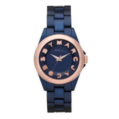 Marc By Marc Jacobs blue aluminum bracelet watch - Product number 9026983