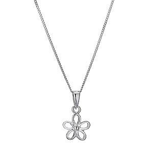 Silver Flower Pendant