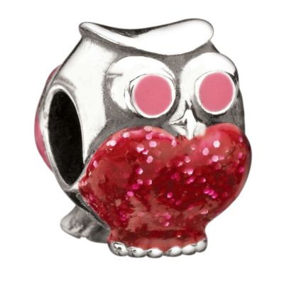 Miss Chamilia sterling silver owl bead - Product number 9032770