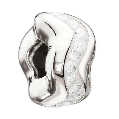 Miss Chamilia sterling silver cubic zirconia bead - Product number 9032886