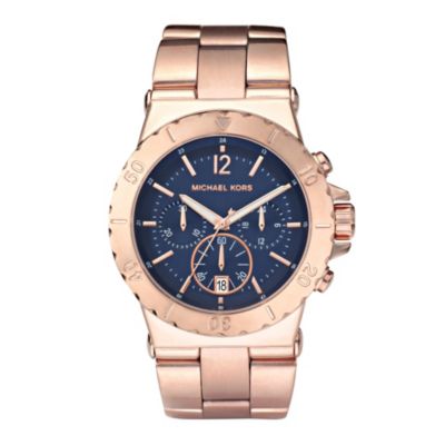 Michael Kors ladies' rose gold plated bracelet watch - Product number 9033203