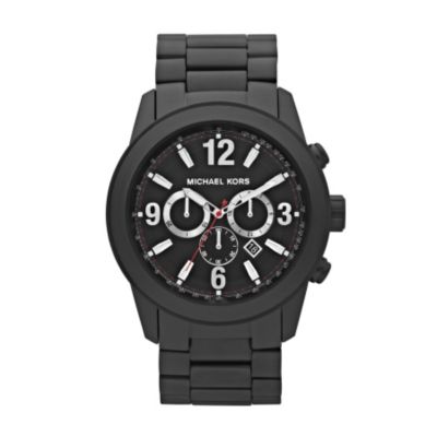 Michael Kors men's black ion plated bracelet watch - Product number 9033505