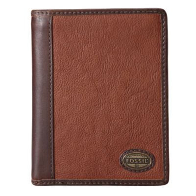 Mens Tan Passport Cover