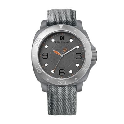 Boss Orange Grey Strap Watch - Product number 9034439