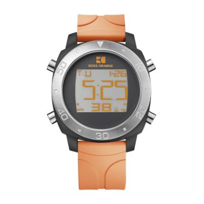 Boss Orange Digital Orange Strap Watch - Product number 9034501
