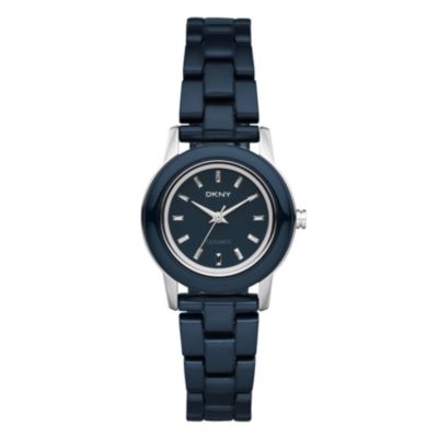 DKNY Ladies' Blue Ceramic Bracelet Watch - Product number 9036334