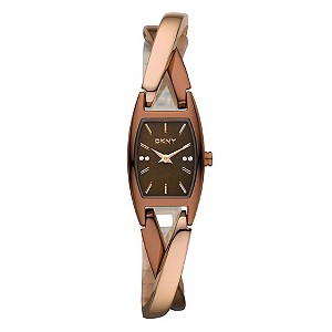 DKNY Ladies' Gold Plated Bracelet WatchDKNY Ladies' Gold Plated Bracelet Watch