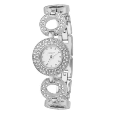 DKNY Ladies' Glitz Stone Set Bracelet Watch - Product number 9036644