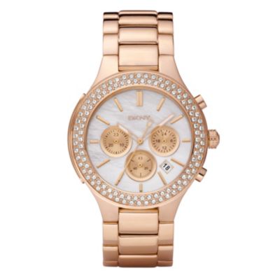 DKNY Ladies' Rose Gold Bracelet Watch - Product number 9036687