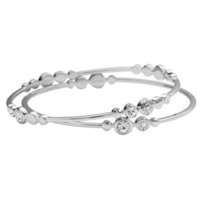 DKNY Silver & Stone Set Stacker Bangles - Product number 9039201
