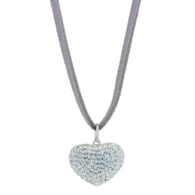 Eternal Crystal Grey Heart Pendant - Product number 9042741