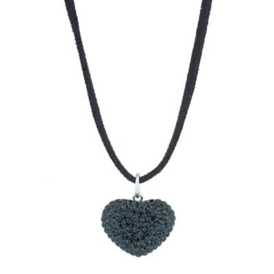 Eternal Crystal Black Heart Pendant - Product number 9042768