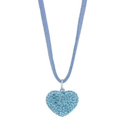 Eternal Crystal Aqua Heart Pendant - Product number 9042776