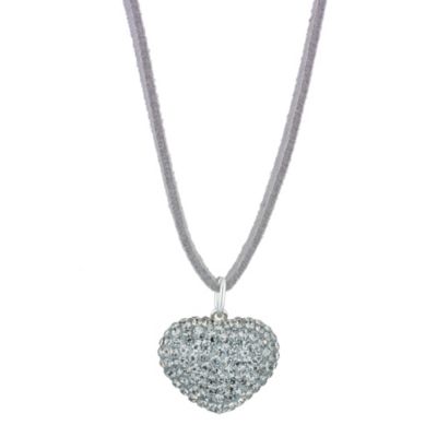 Eternal Crystal Grey Heart Pendant - Product number 9042784
