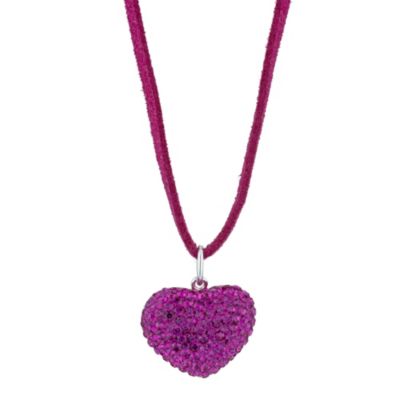 Eternal Crystal Pink Heart Pendant - Product number 9042806
