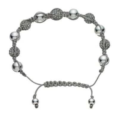 Eternal Crystal Grey Beaded Bracelet - Product number 9042849