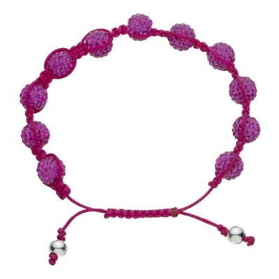 Eternal Crystal Fuchsia Beaded Bracelet - Product number 9042865