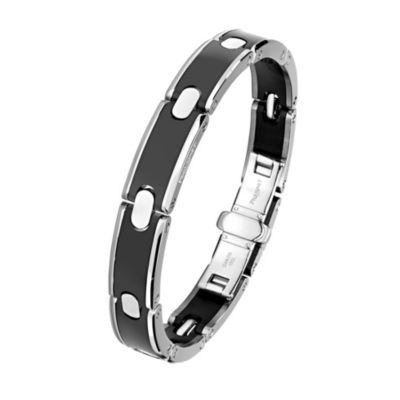 Pequignet men's stainless steel black pvd bangle - Product number 9043276