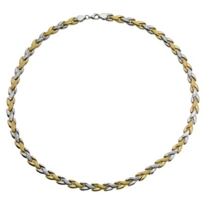 Together Bonded Silver & Gold two colour Necklace - Product number 9045546
