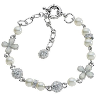 Oliver Weber Light Pearl Bracelet