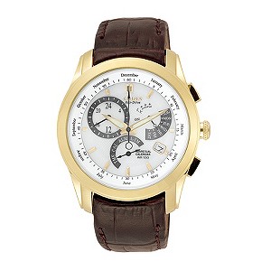 Citizen Eco-Drive Calibre 8700 Men's Brown Leather Watch