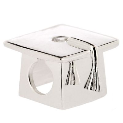 Truth Cubic Zirconia Silver Graduation Hat - Product number 9054405