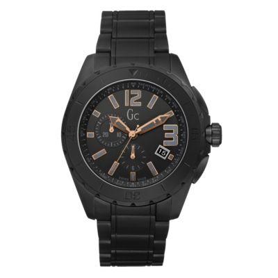 Gc Sports Class XXL men's black ceramic bracelet watch