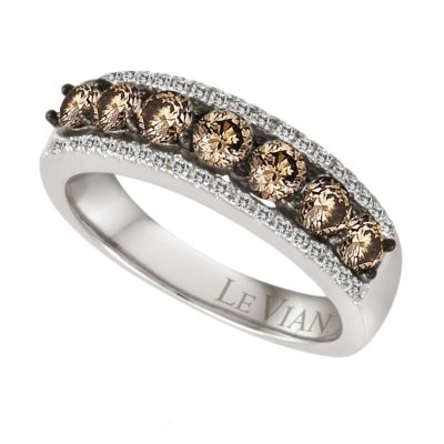 Le Vian 14ct white gold 1.09 carat chocolate diamond ring - Product number 9056432