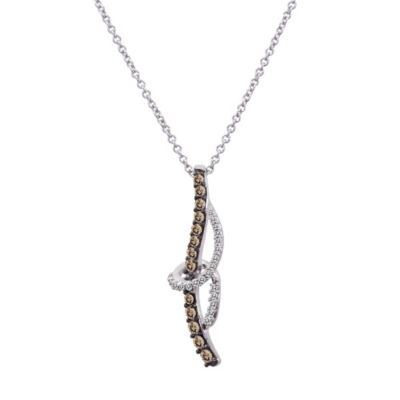 Le Vian 14ct white gold diamond pendant - Product number 9058338