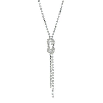 Crystal Knot Necklace