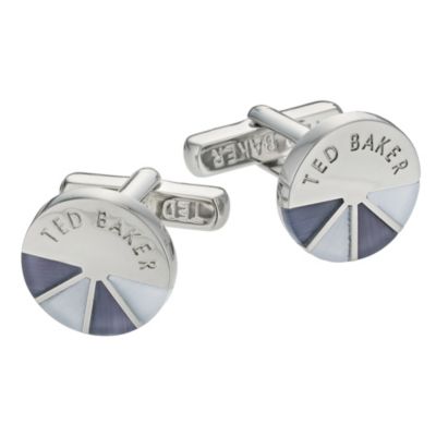 Ted Baker Savier men's grey cufflinks - Product number 9059199