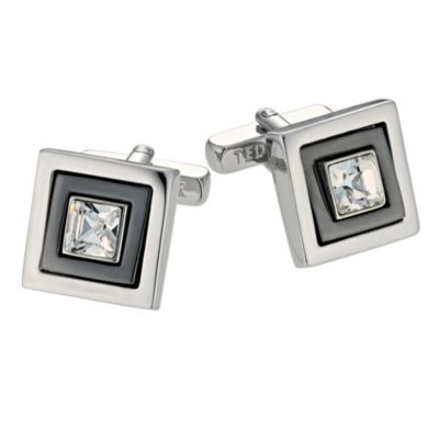 Ted Baker men's square stone set cufflinks - Product number 9059210