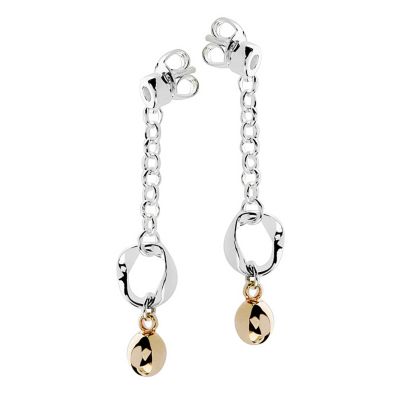 Eternal Silver mobius drop earrings - Product number 9069577
