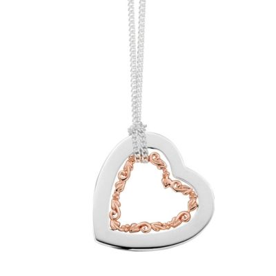 Clogau Silver & Rose Gold Pendant