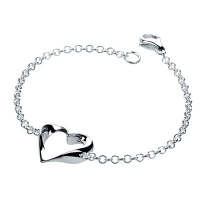 Eternal Silver hanging heart bracelet - Product number 9070044