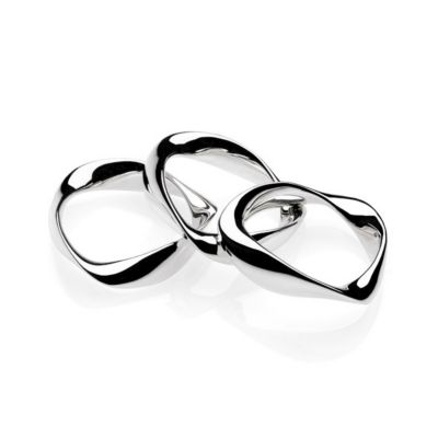 Eternal Silver trio of rings size M - Product number 9074600