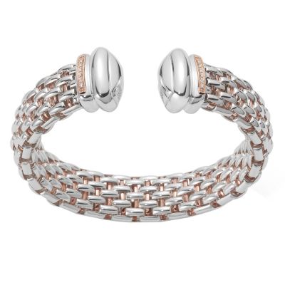 Twin Fope Naos silver bangle - Product number 9078738
