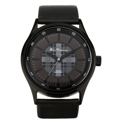 Ben Sherman Black Strap Watch