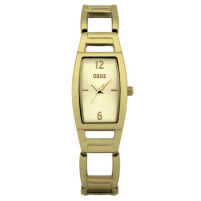 Oasis Ladies' Gold Bracelet Watch - Product number 9080716