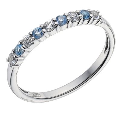 Sterling Silver Topaz Dress Ring - Product number 9082832