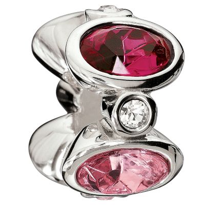 Chamilia silver majestic pink oval bead - Product number 9085807